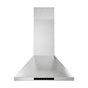 Sharp - 24 in. Wall Mount Chimney Range Hood - Stainless