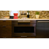24'' / 1.2 CF Flat Panel Microwave Drawer 1000W Sensor LCD