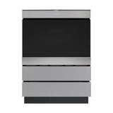 24'' Under-the-Counter Pedestal, double push-to-open drawers for SMD2499FS, SSC2489DS, Panel Ready
