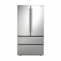 Sharp - 22.5 CF Counter-Depth 4-Door French Door - Stainless