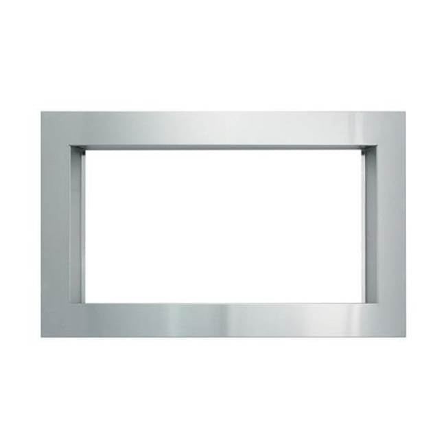 Sharp - 27'' Built-In Trim Kit for SMC1842CS and SMC1843CM, Flush Mount - Stainless