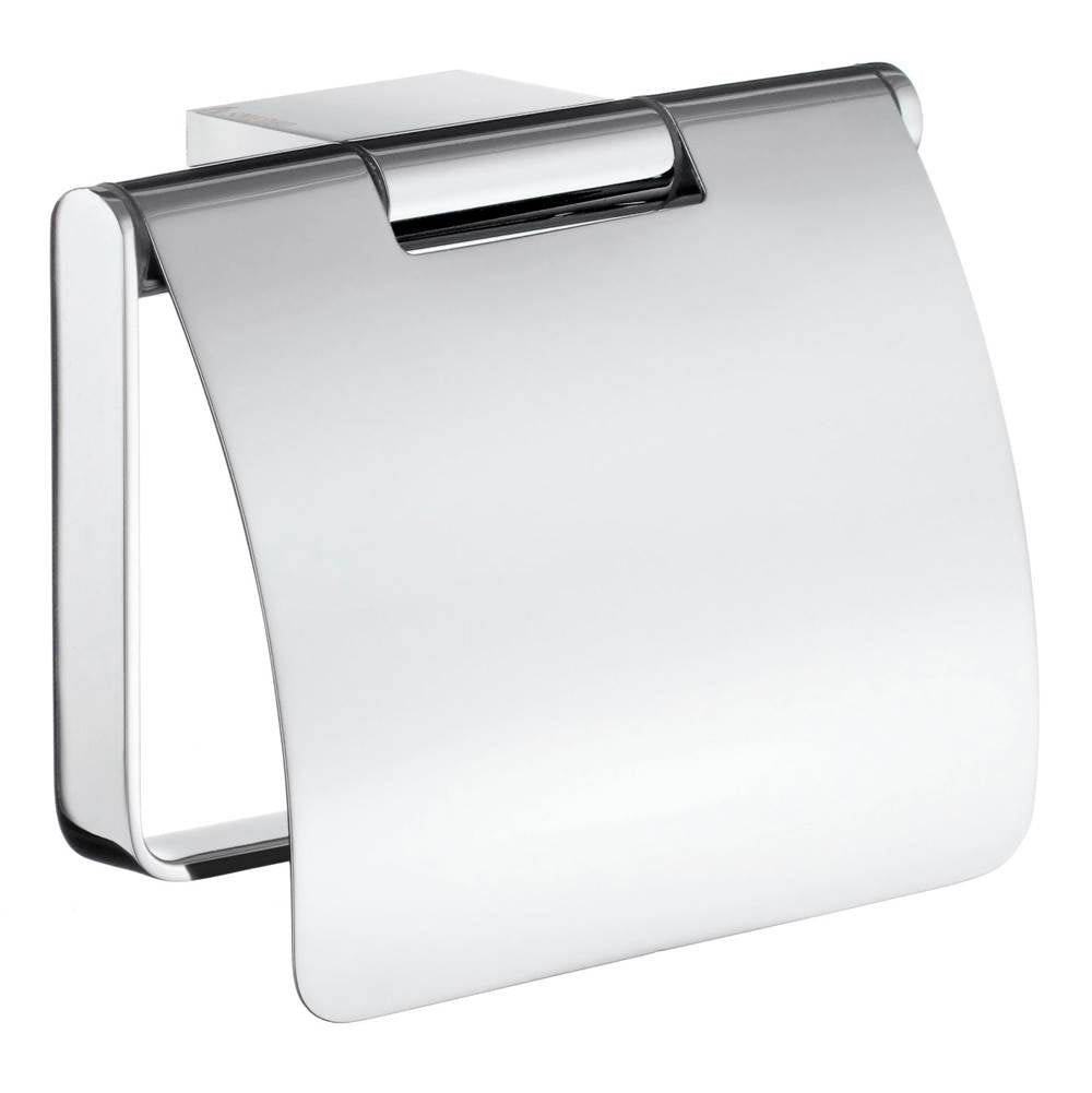 Smedbo - Air Euro Tp Holder W/Lid Pc - Polished Chrome
