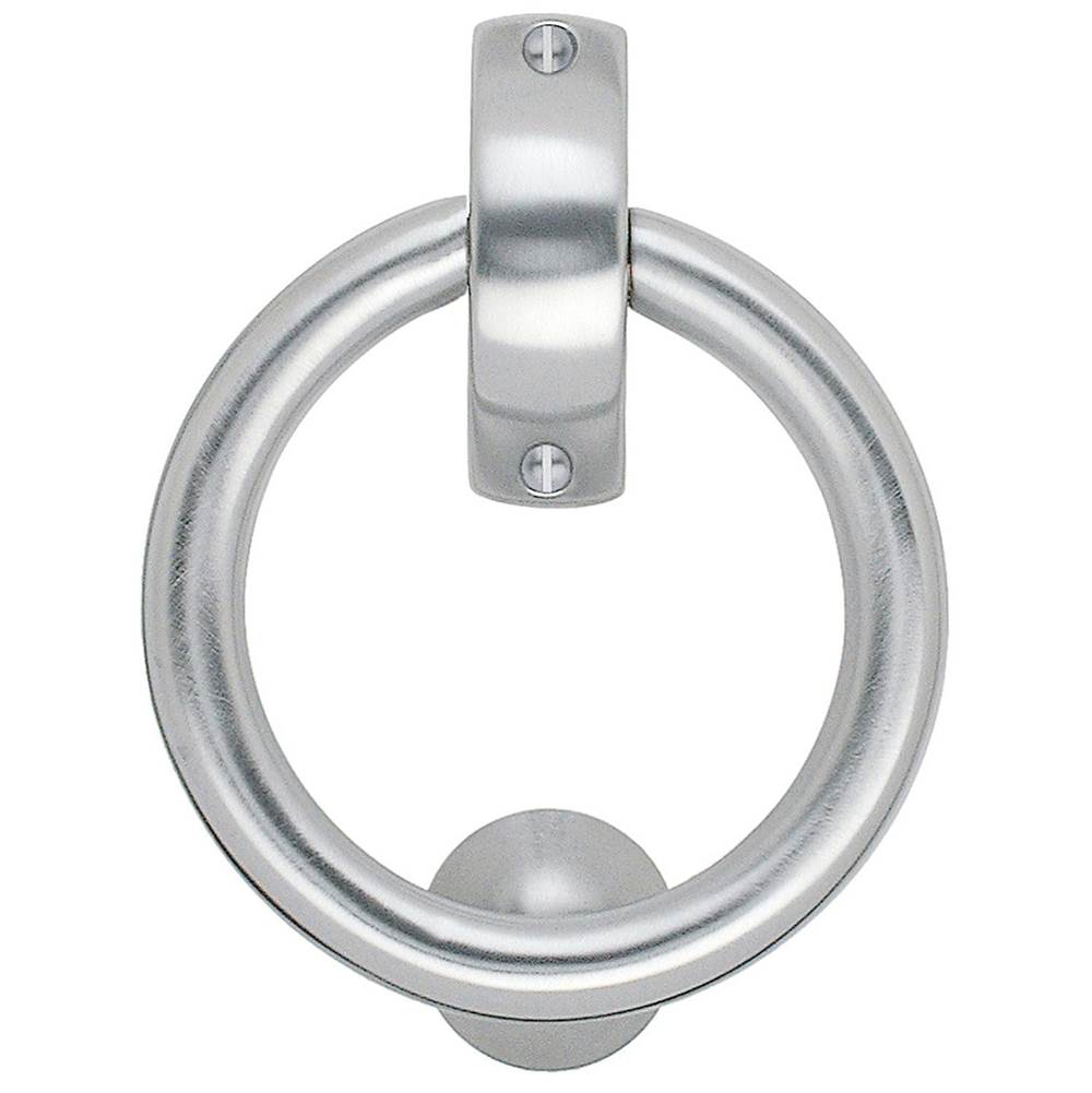 Smedbo - Finnish Ring Knocker, Br Chr. - Brushed Chrome