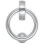 Smedbo - Finnish Ring Knocker, Br Chr. - Brushed Chrome