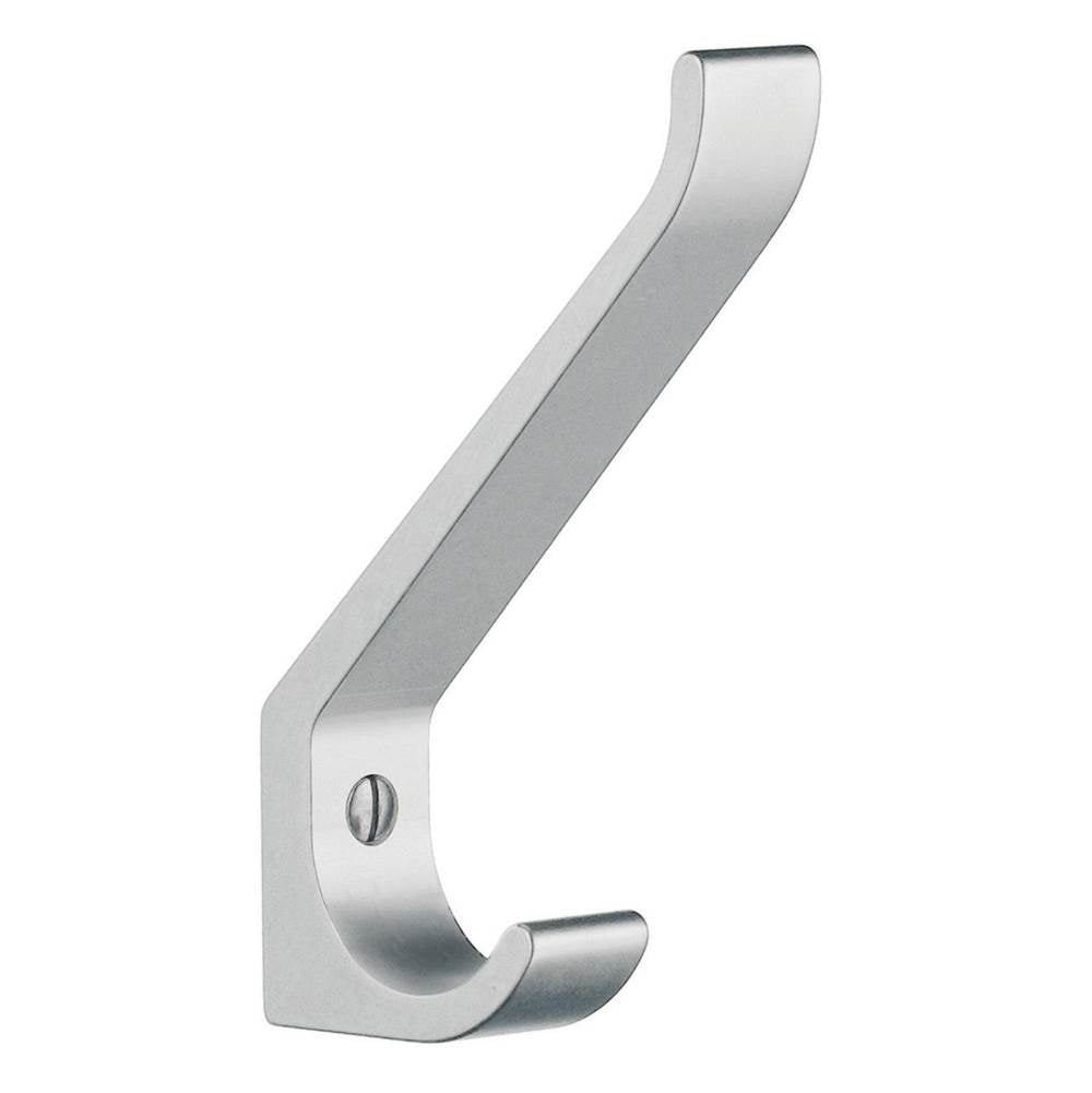 Smedbo - BESLAGSBODEN Coat and Hat Hook - Satin Aluminum