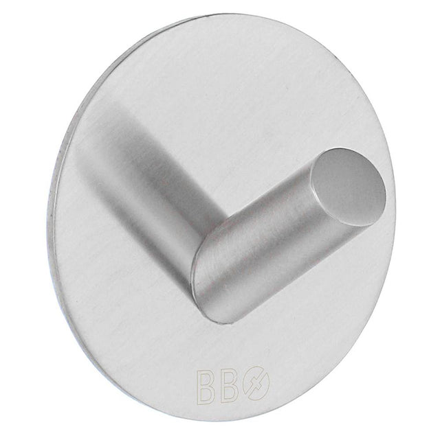 Smedbo - Design Single Hook Self Adhesive Ssb - Brushed Stainless Steel