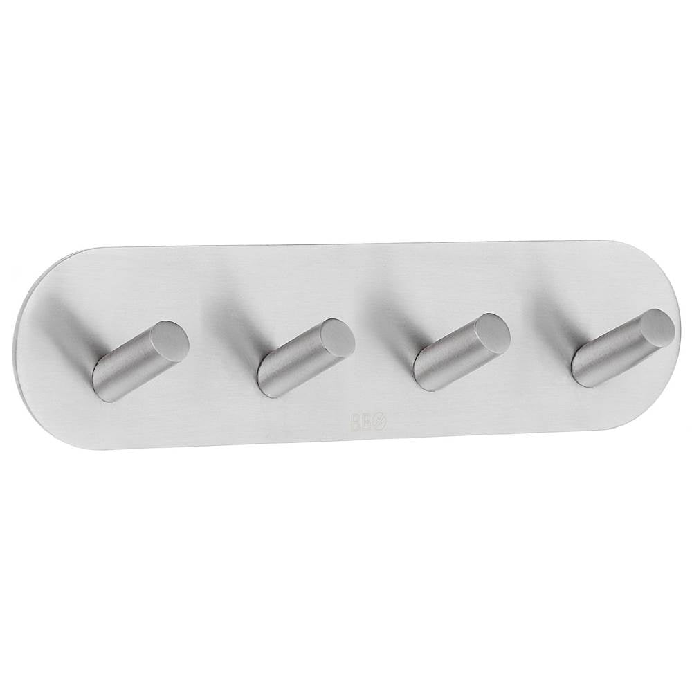 Smedbo - Self-Adhesivehook Ss Round - Brushed Stainless Steel