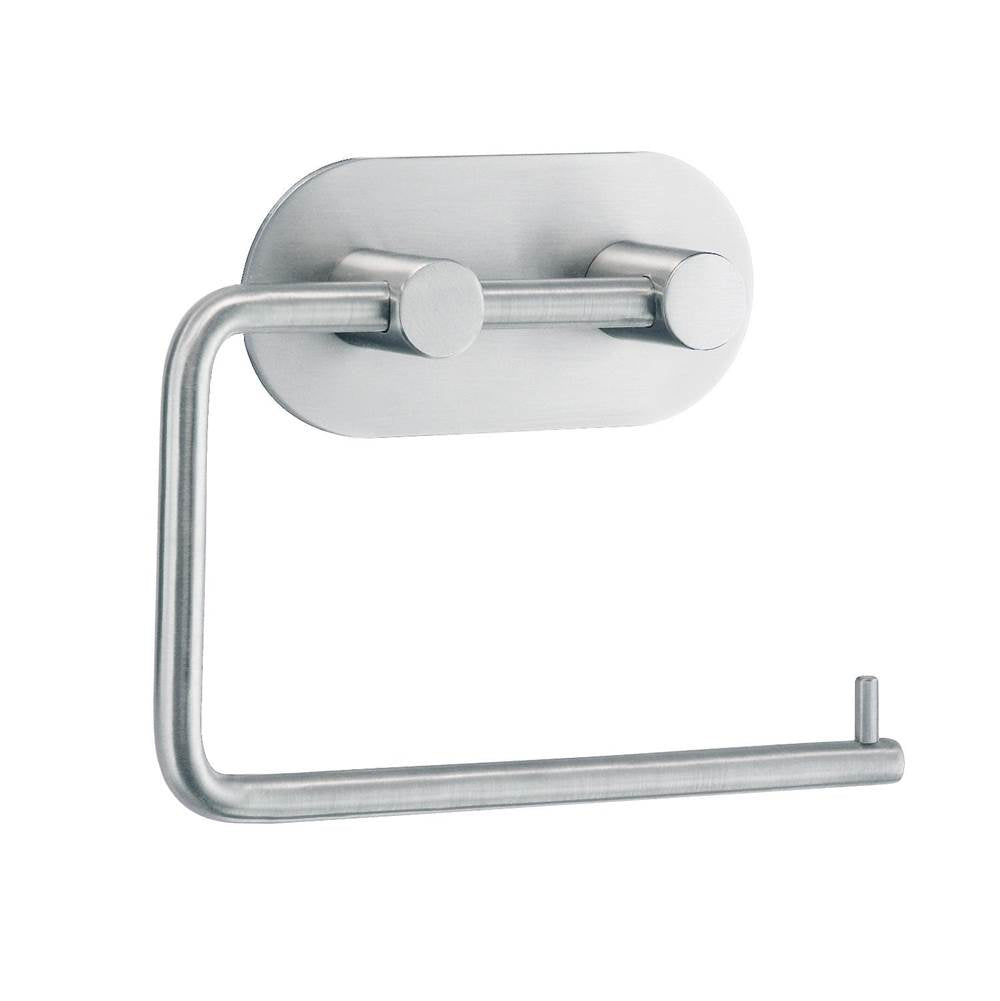 Smedbo - Euro Tp Holder Brushed Ss Self Adhesive - Brushed Stainless Steel