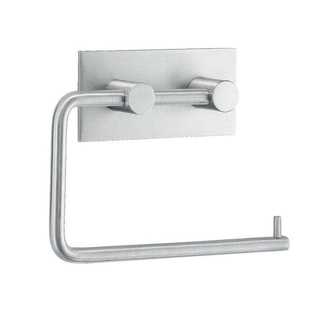 Smedbo - Euro Tp Holder Brushed Ss Self Adhesive - Brushed Stainless Steel