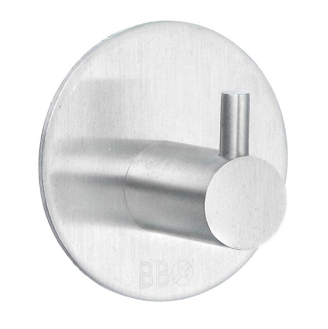 Smedbo - BESLAGSBODEN Design Single Hook - Brushed Stainless Steel