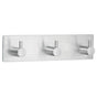 Smedbo - BESLAGSBODEN Design Triple Hook - Brushed Stainless Steel