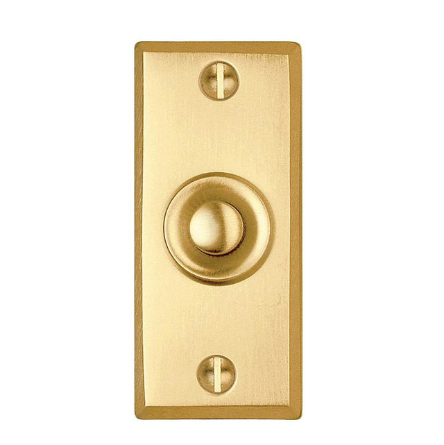 Smedbo - Door Bell Brushed Brass - Brushed Brass