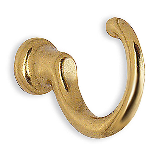 Smedbo - Loop Hook 1 3/8'' Pb - Polished Brass