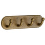 Smedbo - Self-Adhesive Quadruple Hook Antique Finish - Antique Brass