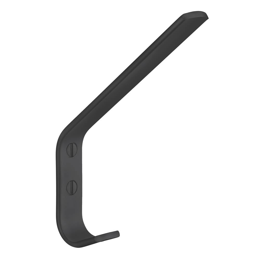 Smedbo - Coat And Hat Hook Black Aluminum