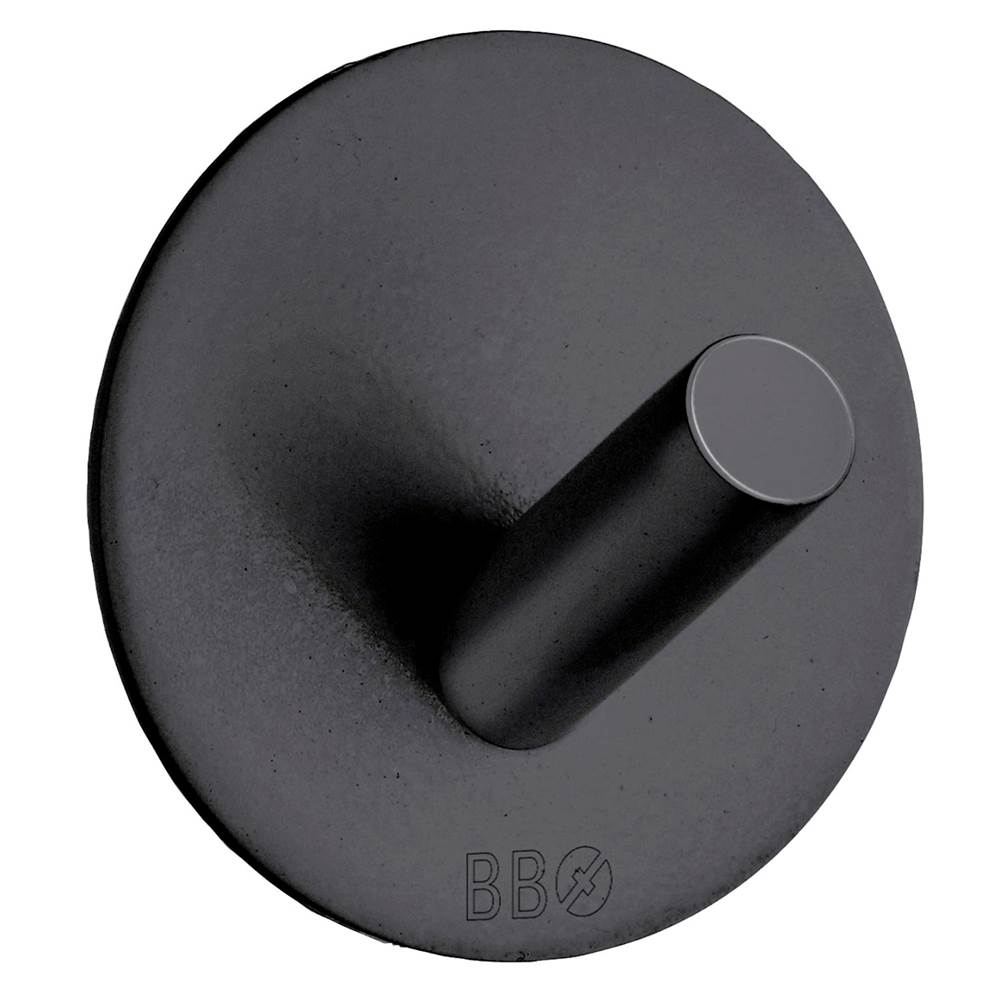Smedbo - Self-Adhesive Hook Black Stainless Steel - Black Stainless Steel