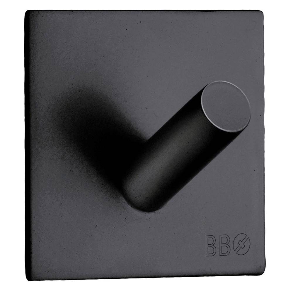 Smedbo - Self-Adhesive Hook Black Stainless Steel - Black Stainless Steel