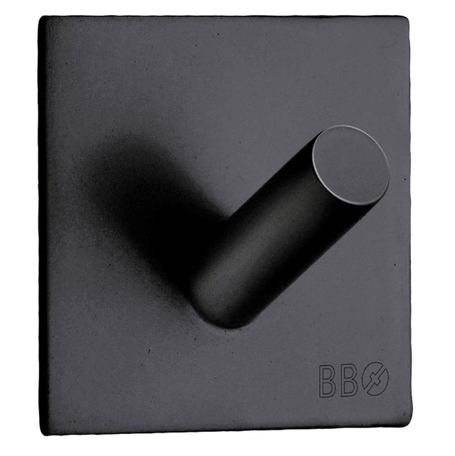 Smedbo - Self-Adhesive Hook Black Stainless Steel - Black Stainless Steel