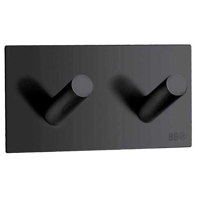 Smedbo - Self-Adhesive Hook Black Stainless Steel - Black Stainless Steel