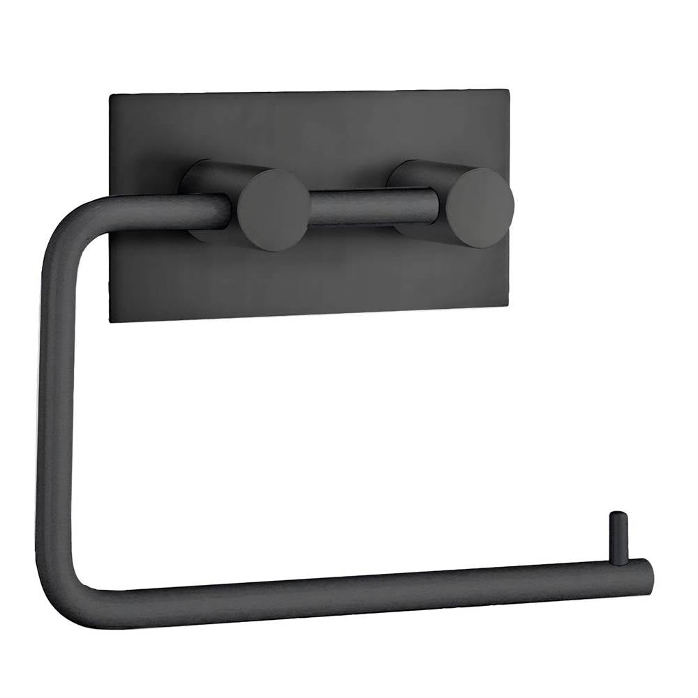 Smedbo - Euro Tp Holder Blk Self Adhesi - Black