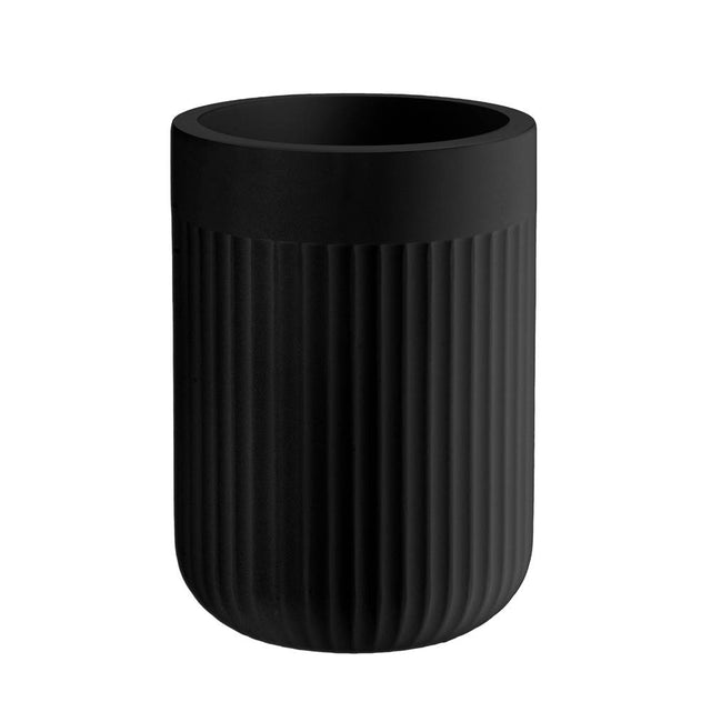 Smedbo - Tumbler-Polyresin-Black - Black