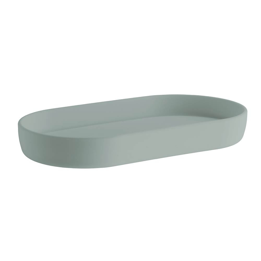 Smedbo - Pedal Waste Bin- White Soft Close Lid- Eucalyptus - Eucalyptus