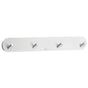 Smedbo - Design Mini Quadruple Hook Self Adhesive - Polished Stainless Steel - Polished Stainless Steel