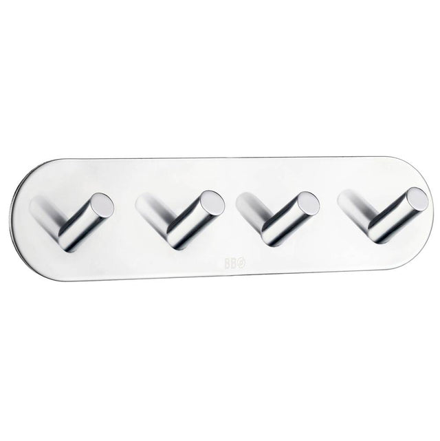Smedbo - Quad Hook Pc Self Adhesive - Polished Chrome
