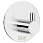 Smedbo - Design Hook Single Self Adhesive Pol Stainless Steel - Polished Stainless Steel