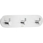 Smedbo - BESLAGSBODEN Design Triple Hook - Polished Stainless Steel