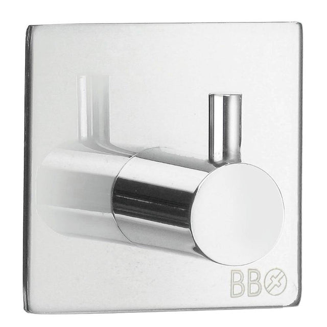 Smedbo - BESLAGSBODEN Design Single hook - Polished Stainless Steel