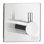 Smedbo - BESLAGSBODEN Design Single hook - Polished Stainless Steel