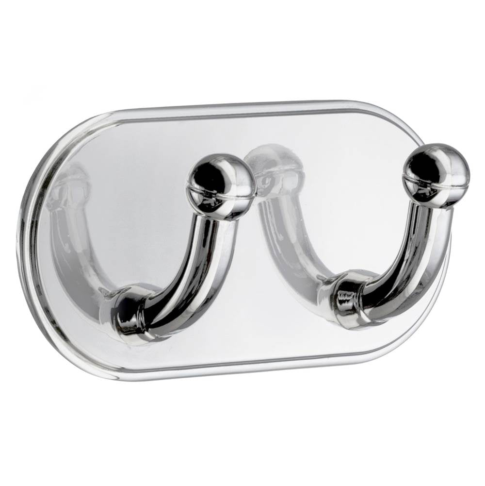 Smedbo - DOUBLE HOOK SELF ADHESIVE CHROME FINISH - Chrome