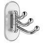Smedbo - TRIPLE HOOK SELFADHESIVE POLISHED CHROME FINISH - Polished Chrome