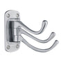 Smedbo - Triple Coat Hook3 1/4'' Br Ch - Brushed Chrome