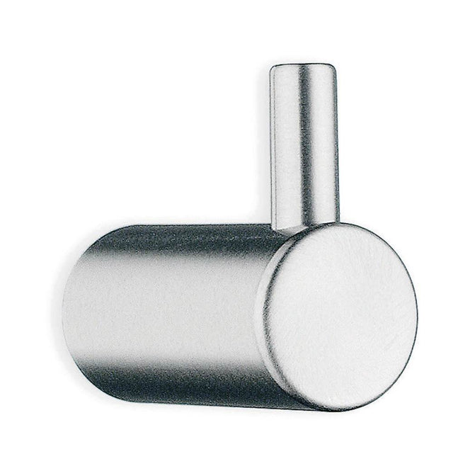 Smedbo - BESLAGSBODEN Single Hook in Stainless Steel - Brushed Stainless Steel