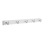 Smedbo - Rack 5 Hook Polished Chrome/White Mdf