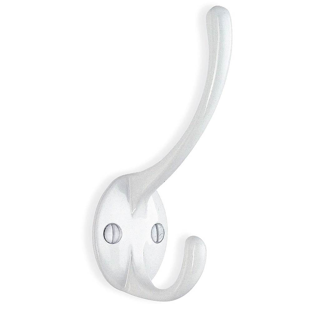 Smedbo - Coat & Hat Hook 4 3/8'' White - White