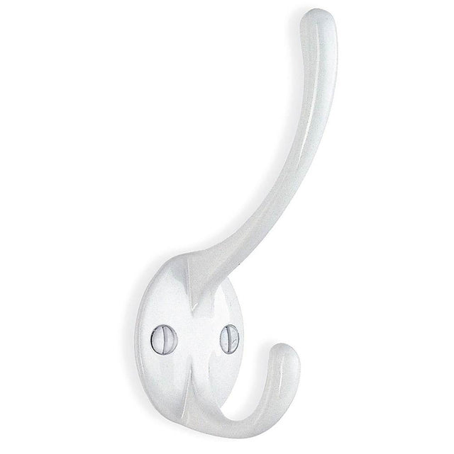 Smedbo - Coat & Hat Hook 4 3/8'' White - White