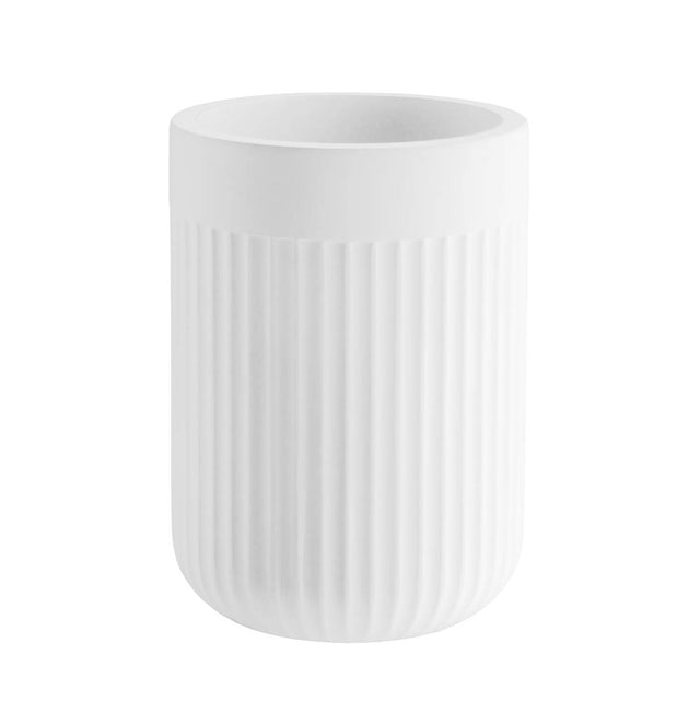 Smedbo - Tumbler-Matte White Polyresin - White