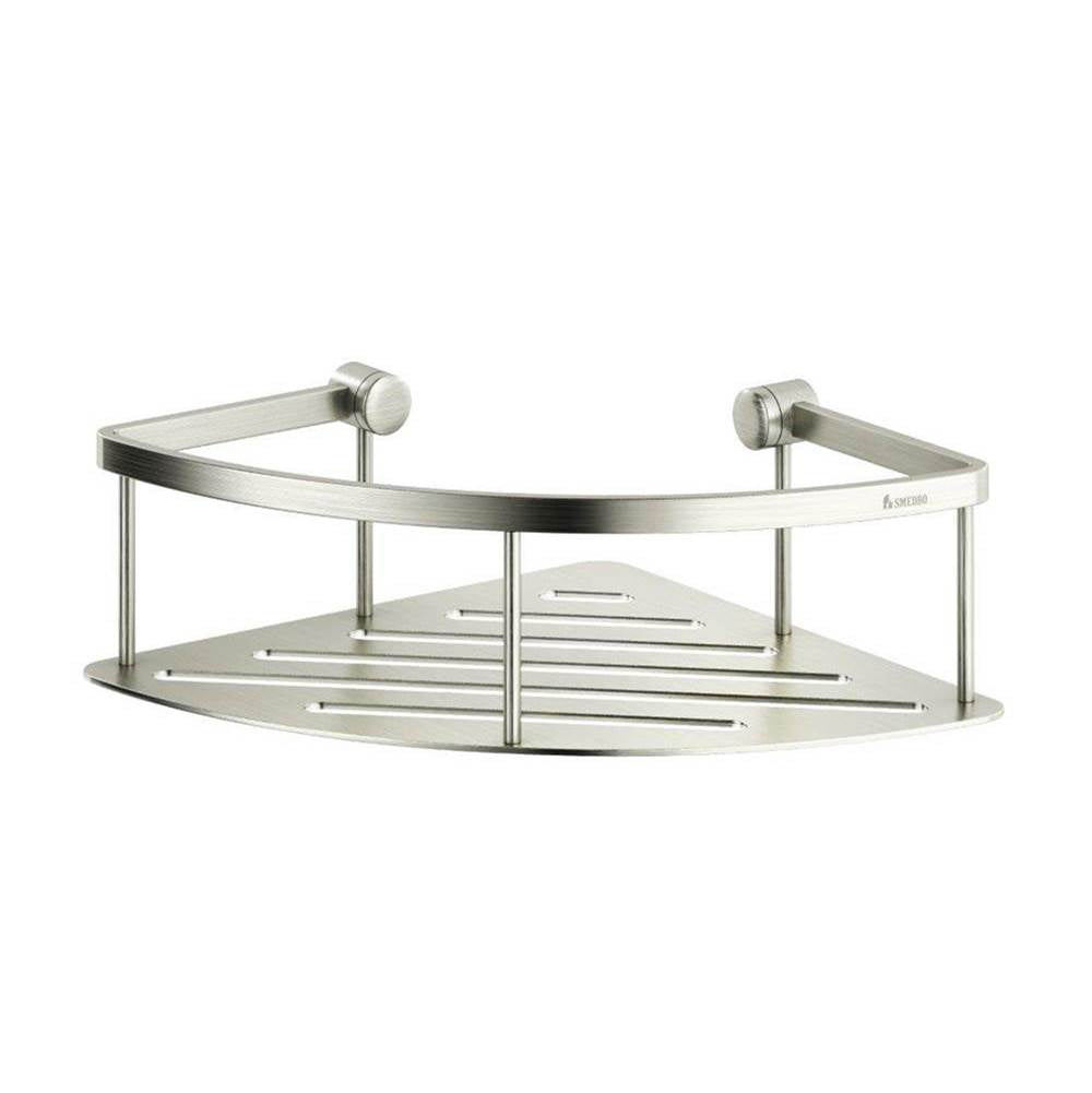 Smedbo - Sideline - Design Showercorner Basket - Brushed nickel