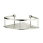 Smedbo - Sideline - Design Showercorner Basket - Brushed nickel