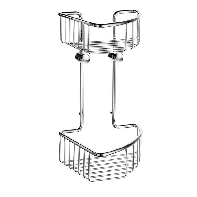 Smedbo - Sideline 6 1/2'' Dbl Bskt Pc - Polished Chrome