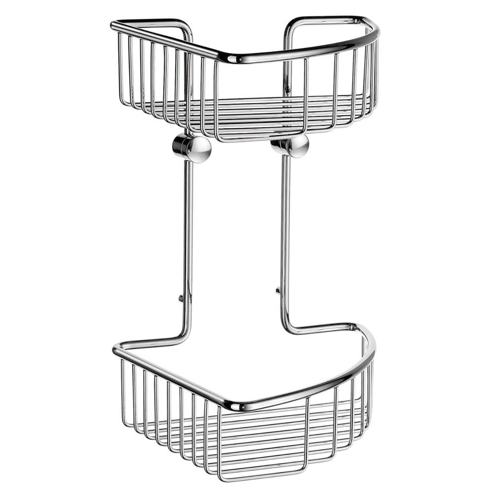 Smedbo - Sideline 81/2'' Dbl Crnr Bsk Pc - Polished Chrome