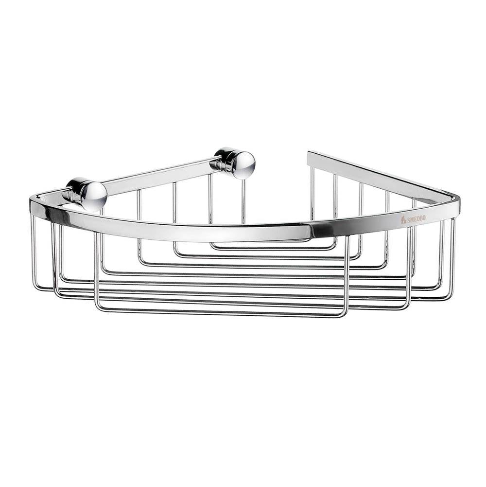 Smedbo - Sideline Dsgn 61/2'' Cnr Bsk Pc - Polished Chrome