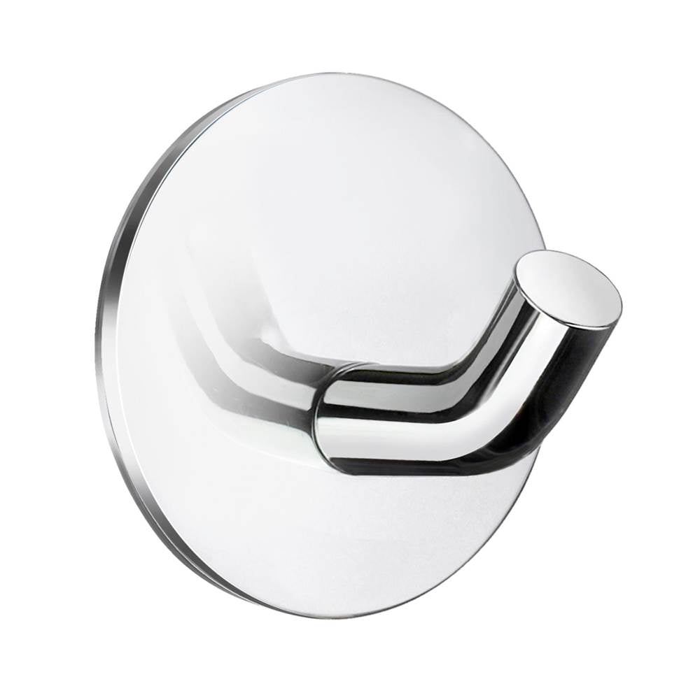 Smedbo - SIDELINE SINGLE HOOK SELF ADHESIVE CHROME - Chrome