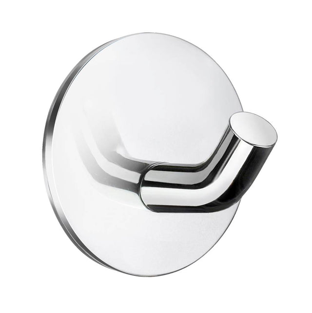 Smedbo - SIDELINE SINGLE HOOK SELF ADHESIVE CHROME - Chrome