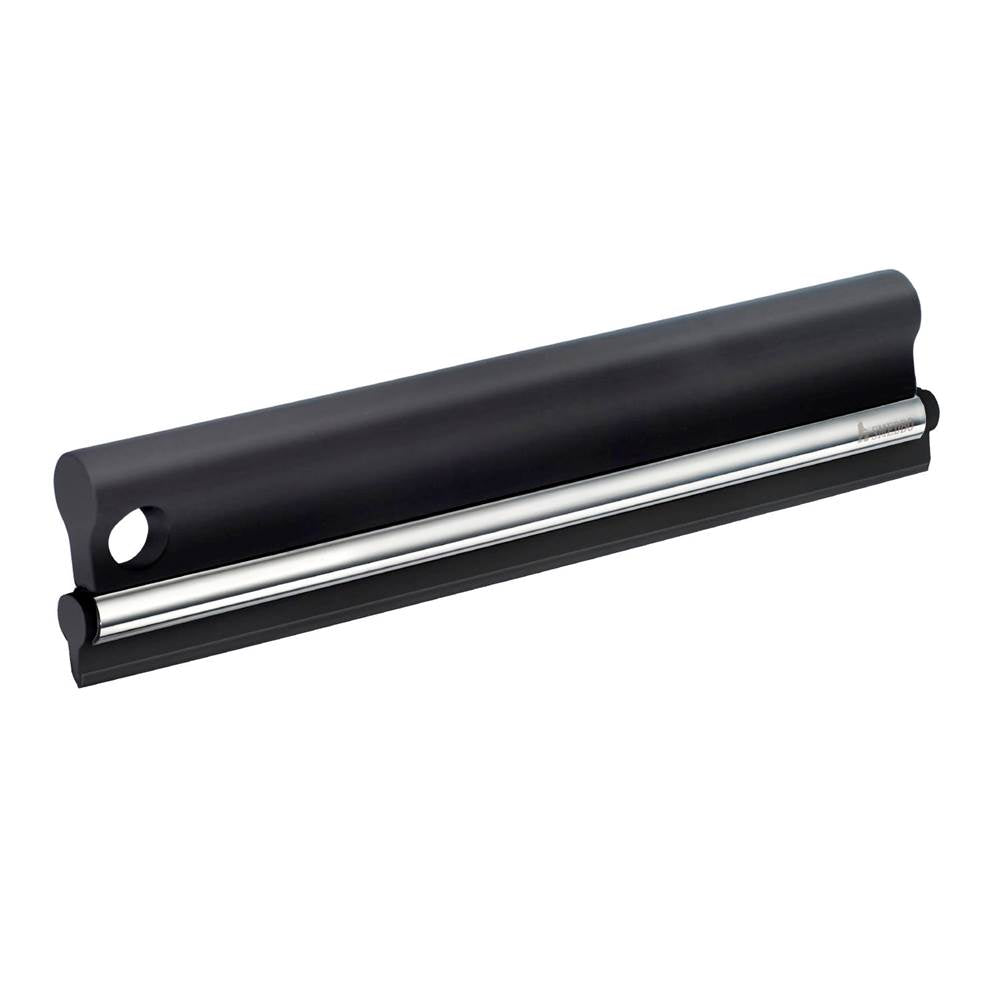 Smedbo - SHOWER SQUEEGEE BLACK ABS/CHROME - Polished Chrome/Black ABS