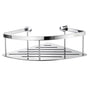 Smedbo - SIDELINE Design Corner Soap Basket - Polished Chrome