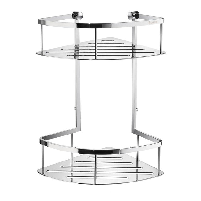 Smedbo - Sideline Design Corner Shower Basket Double